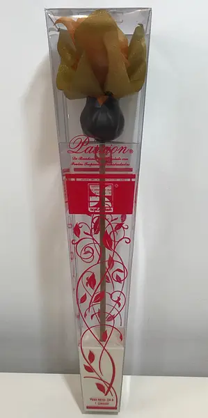 Flor Comestible de 45 Cm de Passion de Frutas Tropicales con Chocolate
