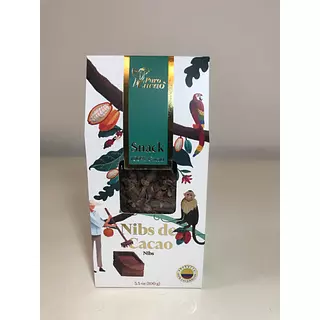 Snack de Nibs de Cacao Al 100% Sin Azúcar.