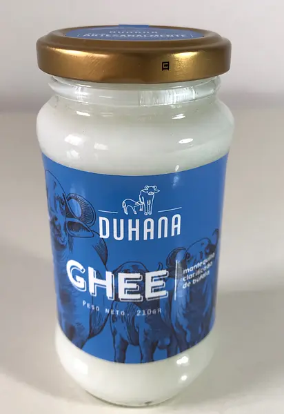 Mantequilla Clarificada Ghee de Búfala x 210 Gr.