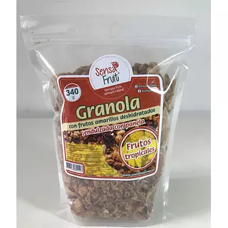 Granola x 340 Gr 100% Natural con Frutos Deshidratados Endulzada con Panela