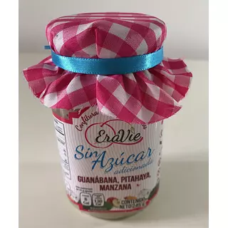 Mermelada Artesanal Gourmet Frutos Blancos Sin Azúcar x 240 Gr