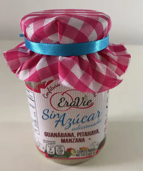 Mermelada Artesanal Gourmet Frutos Blancos Sin Azúcar x 240 Gr