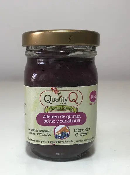 Aderezo de Quinua, Zanahoria y Agráz x 105 Gr