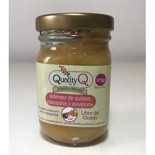 Aderezo de Quinua, Manzana y Zanahoria x 105 Gr