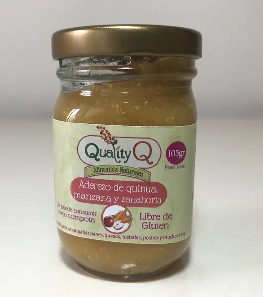 Aderezo de Quinua, Manzana y Zanahoria x 105 Gr