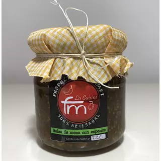 Mermelada 100% Natural y Artesanal de Lulo y Hierbabuena x 220 Gr