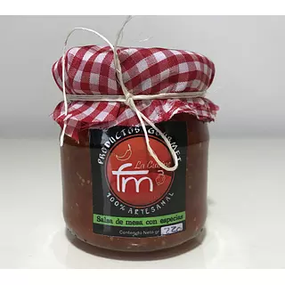 Mermelada 100% Natural y Artesanal de Rocoto, Uchuva y Naranja x 220 Gr
