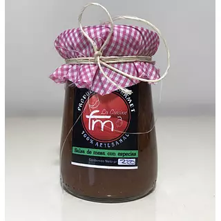 Mermelada 100% Natural y Artesanal de Uchuva y Hierbabuena x 220 Gr
