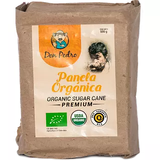 Panela Don Pedro Pastilla Orgánica x 500 Gr
