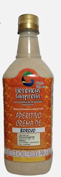Crema de Borojo - Arrechón x 750 Ml