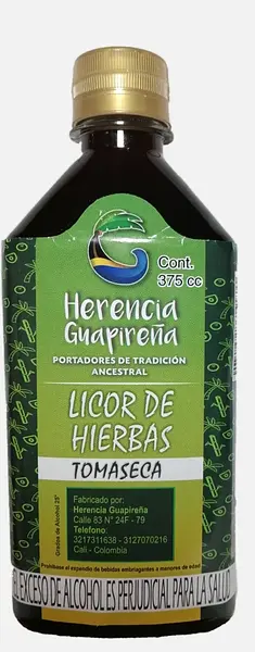 Licor de Hierbas - Tomaseca x 375 Ml