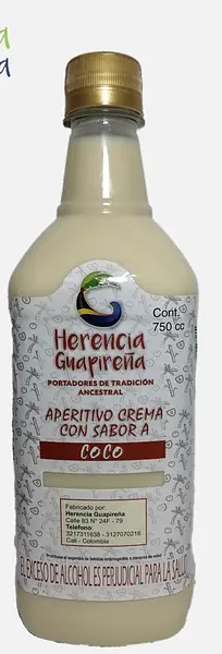 Aperitivo Crema de Viche Sabor A Coco x 750 Ml
