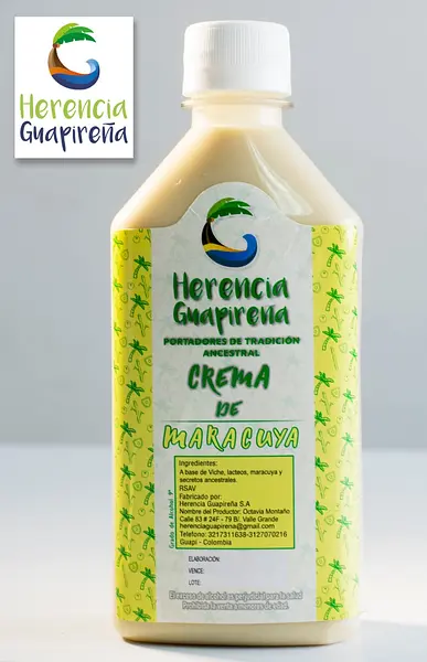 Crema de Viche Sabor A Maracuyá x 375 Ml