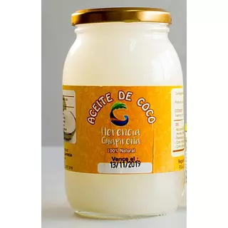 Aceite de Coco 100% Natural x 500 Ml