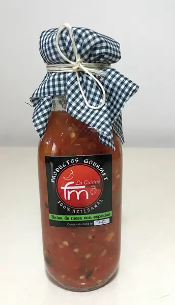 Salsa - Ají Picante Suave de Chillis Dulces 100% Natural x 230 Gr