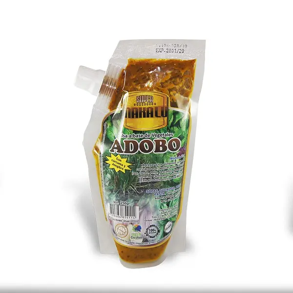 Adobo 100% Natural A Base de Vegetales x 230 Gr