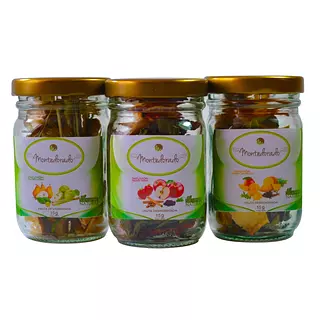 Trilogía Infusiones de Frutas con Hierbas Aromáticas Deshidratadas 15g C/U