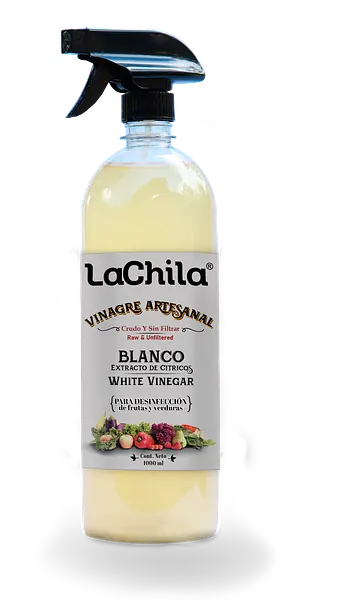 Vinagre Blanco de Desinfección Artesanal La Chila x 1000 Ml