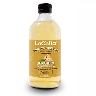 Vinagre Artesanal de Jengibre La Chila x 500 Ml