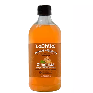 Vinagre Artesanal de Cúrcuma La Chila x 500 Ml