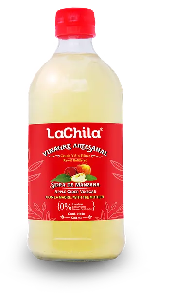 Vinagre Artesanal de Manzana La Chila x 500 Ml