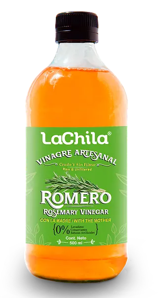 Vinagre Artesanal de Romero La Chila x 500 Ml
