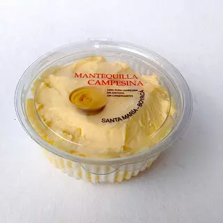 Mantequilla Campesina X250 Gr Elaborada Por Productores de Boyacá.