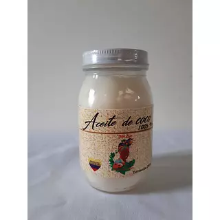 Aceite de Coco Orgánico X250ml Elaborado Por Productores del Pacífico.