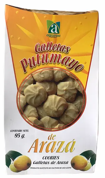 Galletas de Arazá x 95 Gr Elaboradas Por Productores del Putumayo