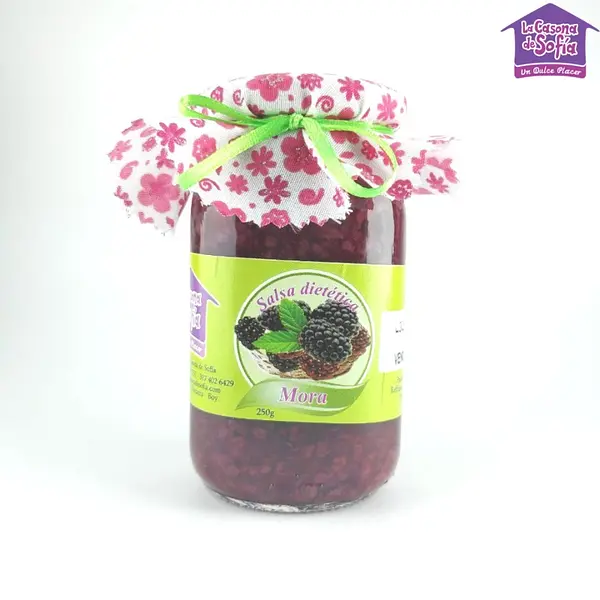 Salsa Artesanal de Mora X250gr