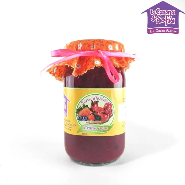 Salsa de Frutos Rojos Artesanal x 250gr