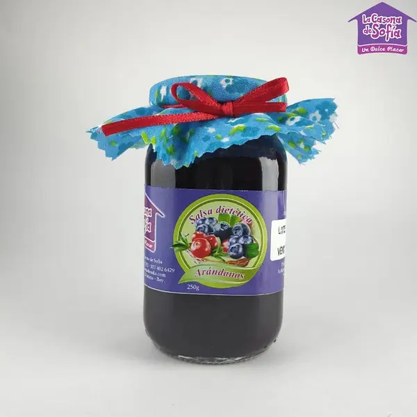 Salsa Artesanal de Arandanos X250gr