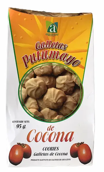 Galletas de Cocona x 95 Gr Elaboradas Por Productores del Putumayo.