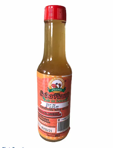 Salsa Picante de Piña X185 Gr 100% Natural.