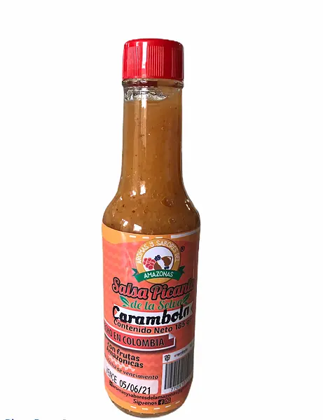 Salsa Picante de Carambola X185 Gr 100% Natural.