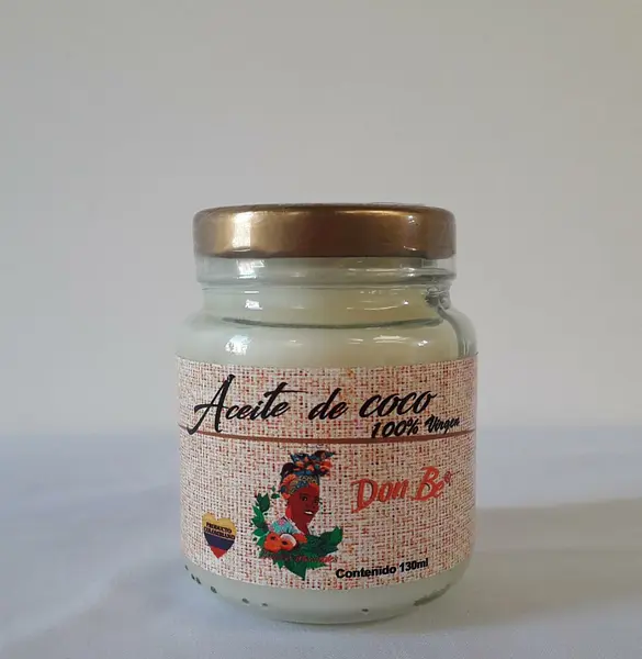 Aceite de Coco Orgánico X130ml Elaborado Por Productores del Pacífico.