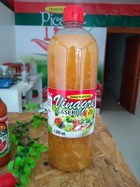 Vinagre Casero Artesanal 100% Natural X1000ml