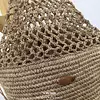Bolso de Fique con Asa de Cuero Artesanal