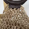 Bolso de Fique con Asa de Cuero Artesanal