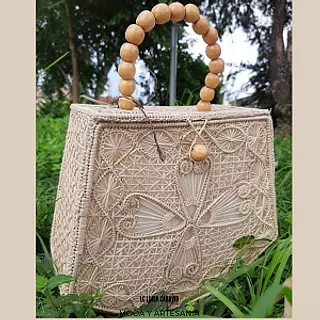 Bolso de Palma de Iraca Artesanal.