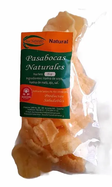 Pasabocas Naturales Artesanales X35gr