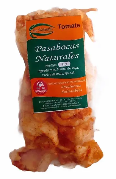 Pasabocas Naturales de Tomate Artesanales X35gr