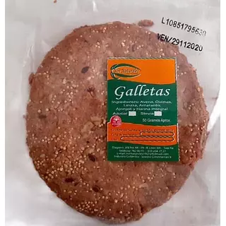 Galletas 100% Naturales E Integrales X1unidad