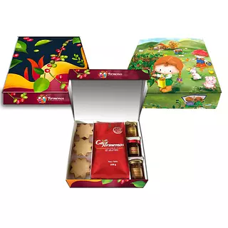 Caja de Café Premium Artesanal, Galletas y Mermeldas
