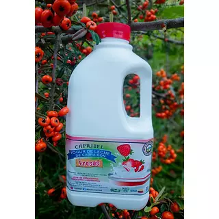 Yogurt de Fresa 100% Natural de Cabra X1000ml