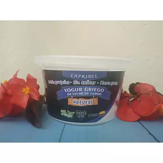 Yogurt Griego 100% Natural con Leche de Cabra X500gr