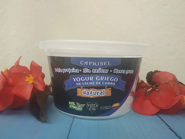 Yogurt Griego 100% Natural con Leche de Cabra X500gr