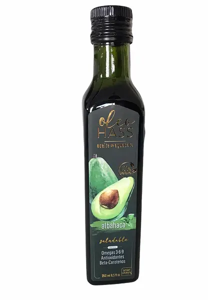 Aceite de Aguacate Extravirgen de Albahaca X250gr