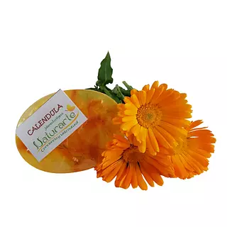 Jabón Natural de Caléndula X80gr Elaborado Por Productores de Cundinamarca.