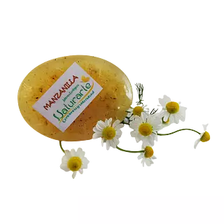 Jabón Natural de Manzanilla X80gr Elaborado Por Productores de Cundinamarca